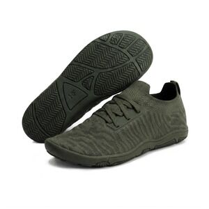 Hike Footwear Comforto Max Green Wool Knit Barefoot Shoes Women Size 9 EU 40